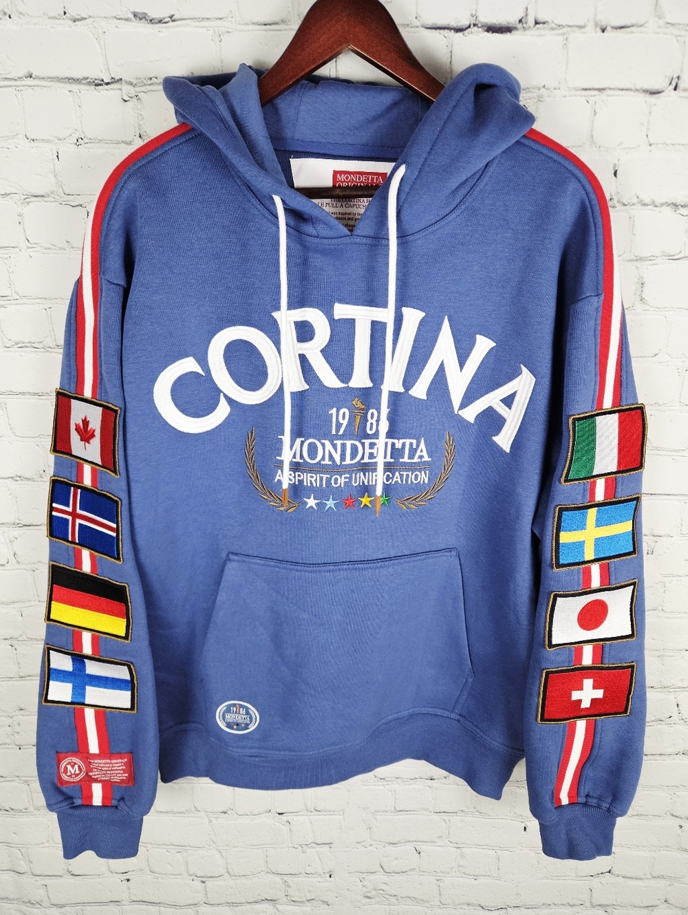 MONDETTA | Cortina Italy winter games Olympics pullover hoodie